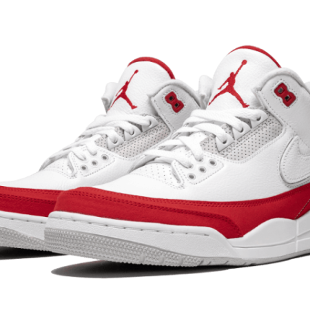 Nike Sko Air Jordan 3 Retro Tinker Hvid University Rød